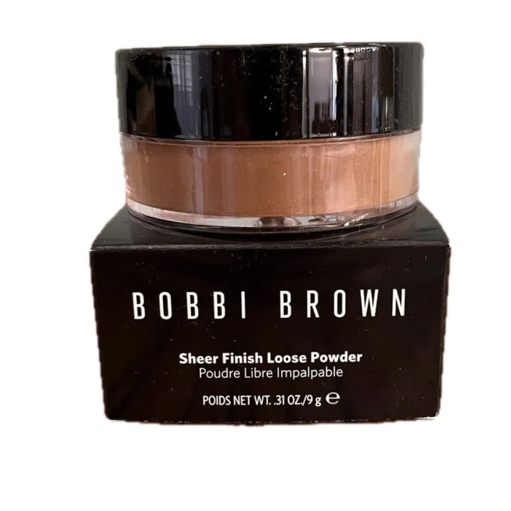 $53 Retail NIB Bobbi Brown Sheer Finish Loose Powder Warm Chestnut
